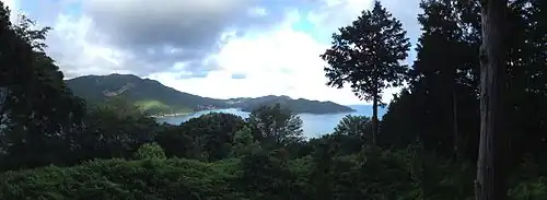 Widok na góry Kumano