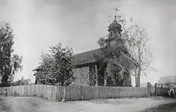 Kościół około 1900 r.