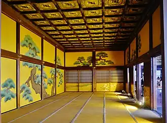 Jedna z sal w Ni-no-maru Goten