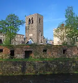 Widok od strony rzeki Białej Lądeckiej