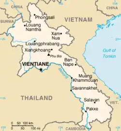 Mapa opisywanego kraju