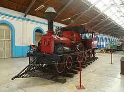 Najstarsza lokomotywa Kuby – „La Junta”, 1843