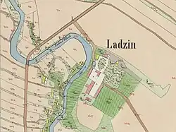 Ladzin w 1851