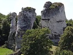 Niedźwiedź i Dwie Siostry od północnego wschodu