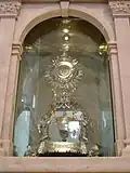 Monstrancja z relikwiami Ciała i Krwi Chrystusa