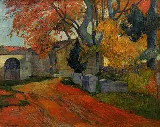 Paul Gauguin, Allée des Alyscamp, 1888