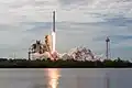 Start rakiety Falcon 9 z pojazdem Dragon CRS-11