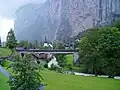 Lütschine w Lauterbrunnen