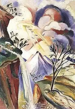 Pejzaż górski, 1916