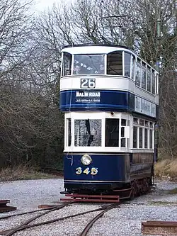 Wagon nr 345 w Crich