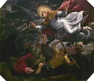 Leonardo Corona, Św. Mikołaj ratujący żeglarzy