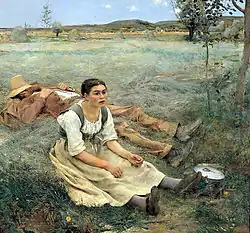 Les Foins (Sianokosy), 1877