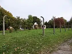 Pozostałości obozu