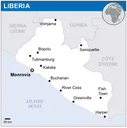 Mapa opisywanego kraju