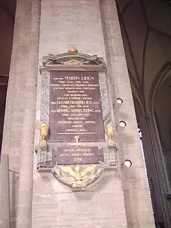 Epitafium dr. Martina Lidéna