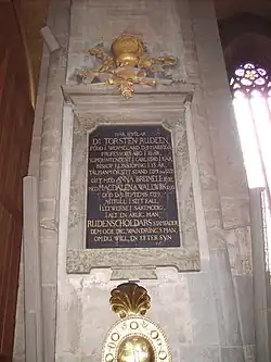 Epitafium prof. Torstena Rudeena