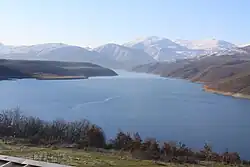 Jezioro nieopodal Kukës