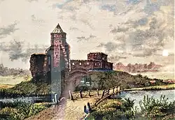 Rysunek Feliksa Brzozowskiego z 1881