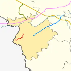 66N-1114 na mapie rejonu krasninskiego