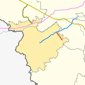 66N-1118 na mapie rejonu krasninskiego