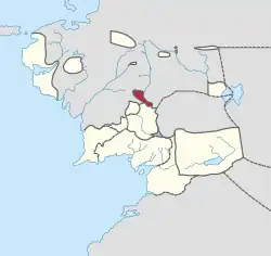 Mapa opisywanego kraju