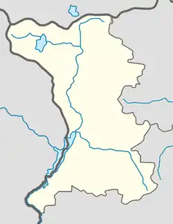 Mapa konturowa prowincji Szirak, na dole po prawej znajduje się punkt z opisem „Artik”