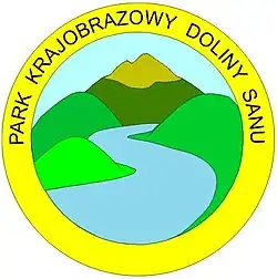 Logotyp Park Krajobrazowy Doliny Sanu