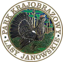 Logotyp Park Krajobrazowy Lasy Janowskie