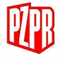 Logo PZPR. Autor artysta plastyk Zdzisław (Otello) Horodecki 1978. Wersja podstawowa bez zmian wprowadzonych bez aprobaty autora, logo wyłonione w drodze konkursu w 1978 roku
