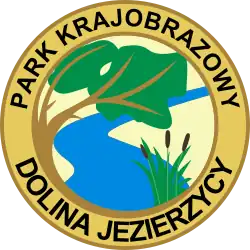 Logotyp Park Krajobrazowy Dolina Jezierzycy
