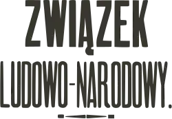emblemat Związku Ludowo-Narodowego