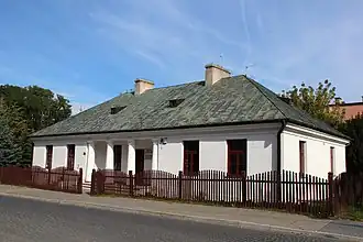 Dworek z XVIII–XIX w, ob. Muzeum Ziemi Lubartowskiej, Lubartów.