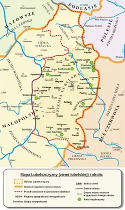 Mapa grupy etnicznej