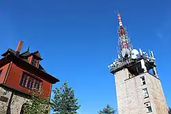 Budynek główny schroniska i RTON Luboń Wielki