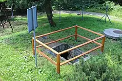 Pozostałości pierwszego obserwatorium