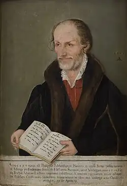 Lucas Cranach Młodszy Portret Philipp Melanchthon (II poł. XVI w.)
