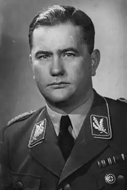 Ludwig Fischer – gubernator dystryktu warszawskiego (pomiędzy 1939 a 1941).
