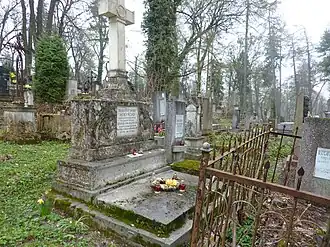 Grób B. Kołyszko na Cmentarzu Łyczakowskim