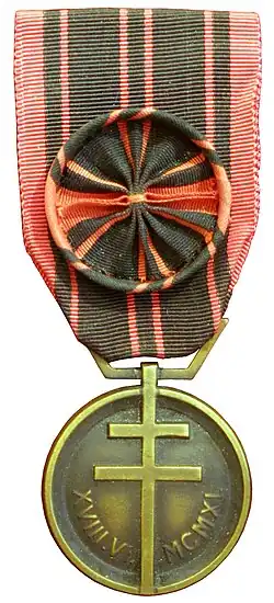 Médaille de la Résistance avec Rosette