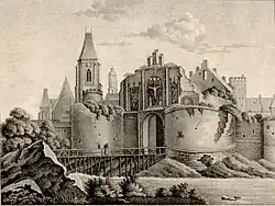 Ruiny Bramy Mikołajskiej, 1841