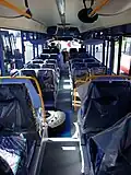 Wnętrze autobusu