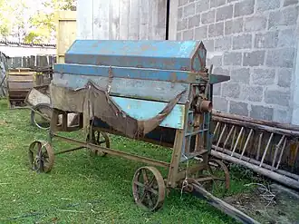 Młocarnia „sztyftówka”. Lubelskie Fabryki Maszyn Rolniczych (1959 r.).