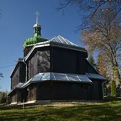 Widok od strony sanktuarium