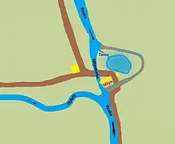 Położenie młyna na mapie Zatwarnicy