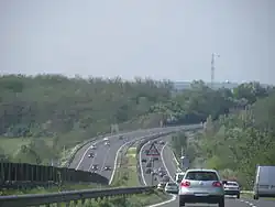 Autostrada M7 w kierunku Chorwacji