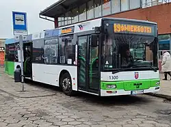 MAN NL 263 należący do Szczecińskiego Przedsiębiorstwa Autobusowego „Klonowica”