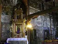 Ołtarz (obraz) MB Binarowskiej Wspomożenia - Binarowa