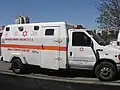 Opancerzony ambulans izraelskiej "Mady".
