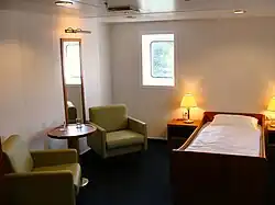 kabina klasy De-Luxe