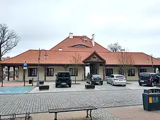 Pawilon w miejscu dawnych jatek